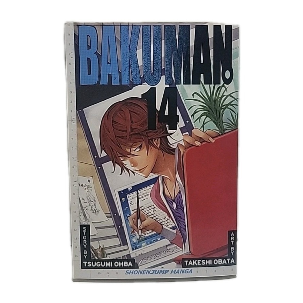 Bakuman Volume 14 Mind Games and Catch-up Tsugumi Ohba Manga Paperback English